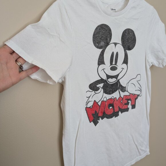 Disney Micky Mouse vintage reproduction t-shirt Small (flawed) - Picture 3 of 10